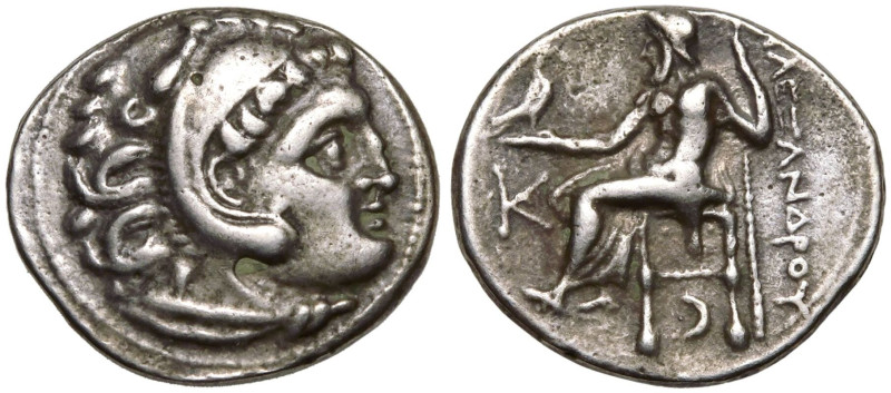 ANCIENT GREECE. KINGDOM OF MACEDON. Antigonos I 'Monophthalmos'. 
Silver Drachm...