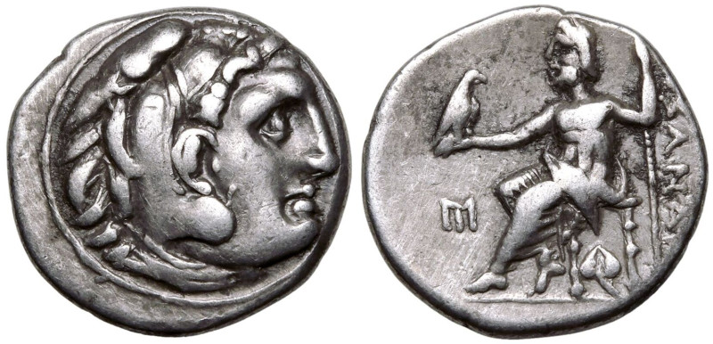 ANCIENT GREECE. KINGDOM OF MACEDON. Antigonos I 'Monophthalmos'. 
Silver Drachm...