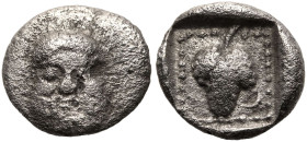 Lesbos, Methymna(?), AR Trihemitartemorion
