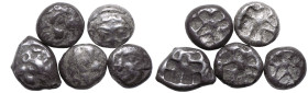 Mysia, Parion, AR 5 x Drachms