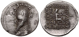 Kingdom of Parthia, Sinatrukes AR Drachm