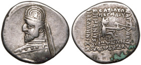 Kingdom of Parthia, Mithradates III AR Drachm
