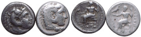Various Rulers AR 2 x Drachms