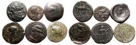 Various Rulers/Cities Æ 6 x Æ Denominations