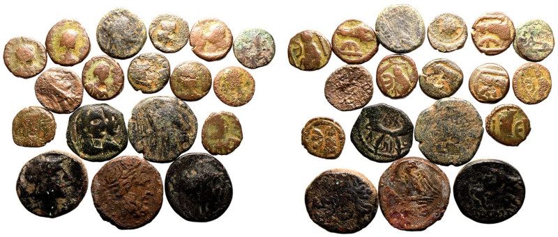 ANCIENT GREECE. Various Rulers/Cities. 
Bronze 18 x AE Denominations, 1st Centu...