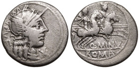 Q. Minucius Rufus AR Denarius