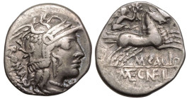 M. Calidius AR Denarius