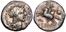 M. Sergius Silus AR Denarius