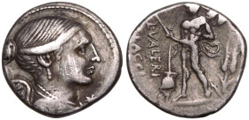 L. Valerius Flaccus AR Denarius