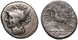 C. Coelius Caldus AR Denarius