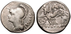 P. Servilius Rullus AR Denarius