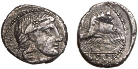 C. Vibius C. f. Pansa AR Denarius