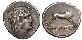 M. Volteius M. f. AR Denarius