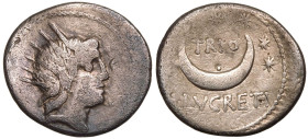 L. Lucretius Trio AR Denarius
