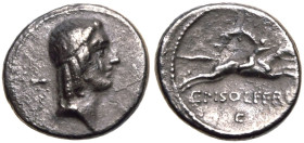 C. Piso L. f. Frugi AR Denarius