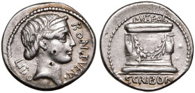 L. Scribonius Libo AR Denarius