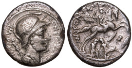 P. Fonteius P. f. Capito AR Denarius