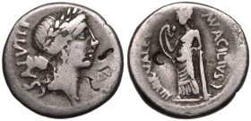 Man. Acilius Glabrio AR Denarius
