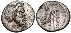 C. Vibius C. f. C. n. Pansa Caetronianus AR Denarius