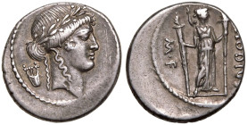P. Clodius M. f. Turrinus AR Denarius