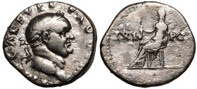 Vespasian AR Denarius