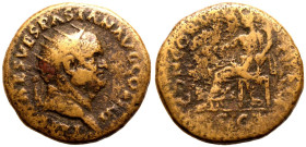 Vespasian Æ Dupondius