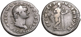 Domitian (Caesar) AR Denarius