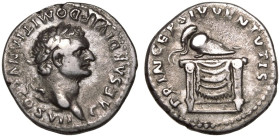 Domitian AR Denarius