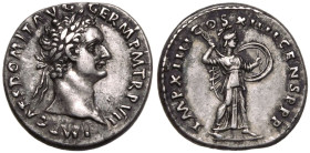 Domitian AR Denarius