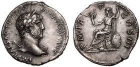 Hadrian AR Denarius