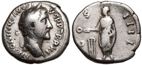 Antoninus Pius AR Denarius