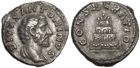 Divus Antoninus Pius AR Denarius