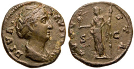 Diva Faustina I (wife of Antoninus Pius) Æ As