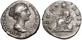 Faustina II (daughter of Antoninus Pius) AR Denarius