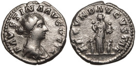 Faustina II (wife of Marcus Aurelius) AR Denarius