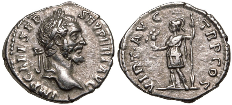 ROMAN EMPIRE. Septimius Severus. 
Silver Denarius, AD 193-194. Rome. 
Obv: IMP...