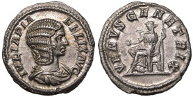 Julia Domna (mother of Caracalla) AR Denarius