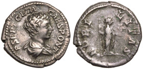 Geta (Caesar) AR Denarius
