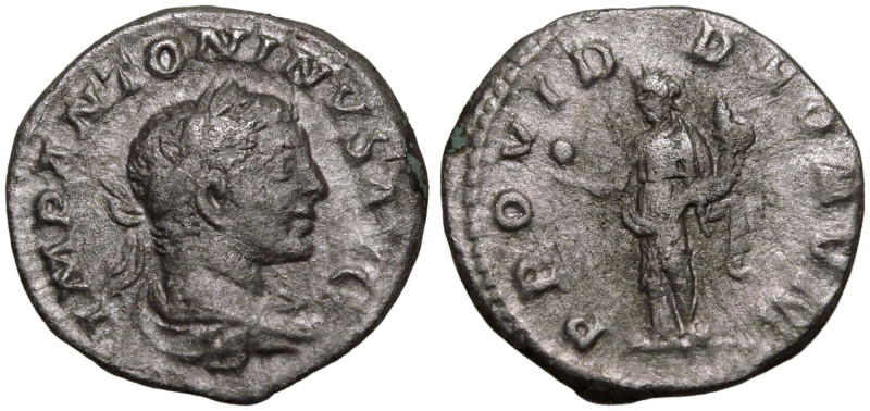 ROMAN EMPIRE. Elagabalus. 
Silver Denarius, AD 218-222. Rome. 
Obv: IMP ANTONI...