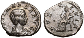 Julia Maesa (grandmother of Elagabalus) AR Denarius