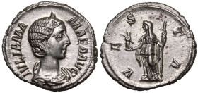 Julia Mamaea (mother of Severus Alexander) AR Denarius