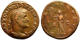 Maximinus I Æ Sestertius