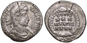 Constantius II AR Reduced Siliqua