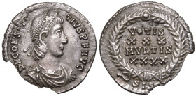 Constantius II AR Reduced Siliqua