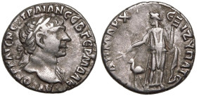 Arabia, Bostra, Trajan AR Drachm