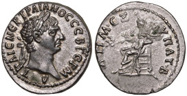 Cappadocia, Caesarea, Trajan AR Drachm