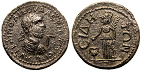 Pamphylia, Side, Valerian I Æ Triassarion