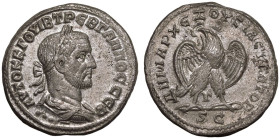 Seleucis and Pieria, Antioch, Trebonianus Gallus BI Tetradrachm