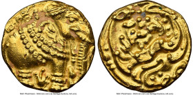 Gangas of Talakad gold Pagoda ND (1100-1327) MS62 NGC, Fr-488. Elephant right. From the Charles R. Meeker, II Collection HID09801242017 © 2024 Heritag...