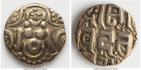 Gahadavalas of Kanauj. Govindachandra Deva gold 4-1/2 Masha (Dinar) ND (1114-1154) VF, Fr-213. 4.05gm. 18mm. HID09801242017 © 2024 Heritage Auctions |...